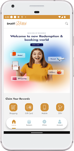Android application Smart Rewardz screenshort