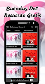 Screenshot 1 Baladas Del Recuerdo Baladas R android
