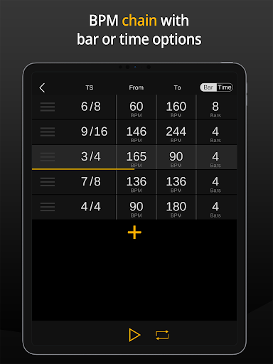 Screenshot of Metronome by Polygonium