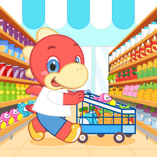 Kids Supermarket: Funny Shop Logo