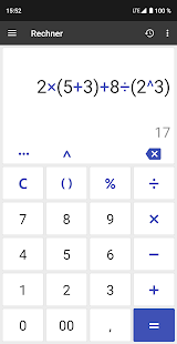 ClevCalc - Taschenrechner لقطة شاشة