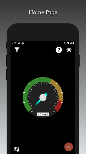 SpeedSy - GPS Based Speedomete Screen 2