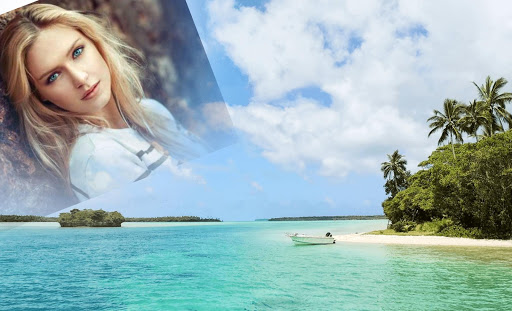 Beach Photo Frame Editor Screen 2