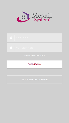 Android application MESNIL SYSTEM' screenshort