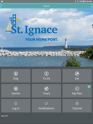 Screenshot of Discover St. Ignace