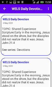 Wels Daily Devotion