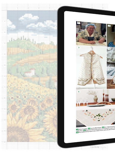 Screenshot of CrossStitcher Magazine