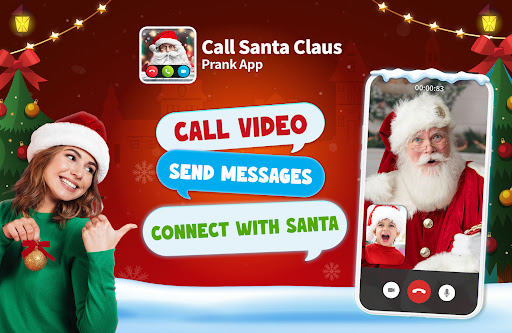 Android application Call Santa 2 - Prank App screenshort