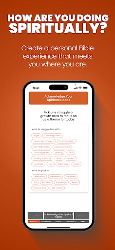 GOtandem Spiritual Fitness App Screen 2
