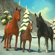 Winter Horse Simulator - Winter Family Adventure