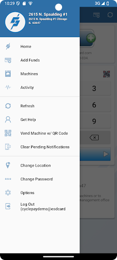 CyclePay - Laundry App Screen 3