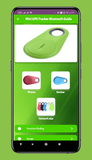 Android application Mini GPS Tracker Bluetoth Guid screenshort