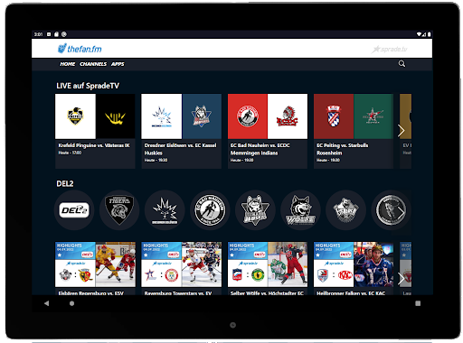 thefan.fm Screen 3