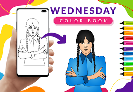 Wednesday Color Book