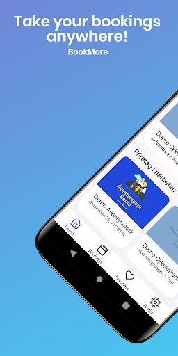 Android application BookMore screenshort