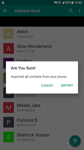 Address Book and Contacts