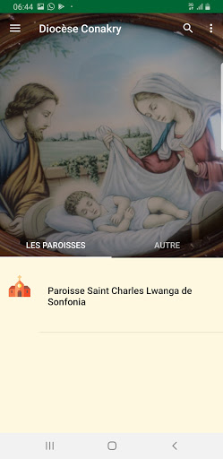 Android application Eglise Catholique Guinée 1.7 screenshort