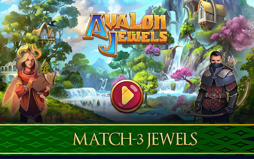 Avalon Jewels Match-3 apkpoly screenshots 9