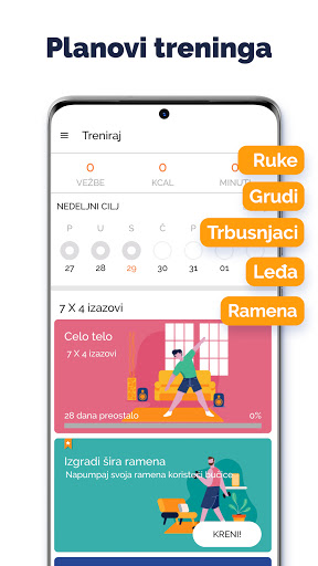 Treniraj Screen 3