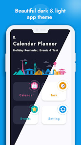 Screenshot 1 Calendar Planner Task Reminder android