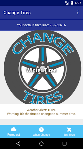 Change Tires - Car Weather For Screen 2