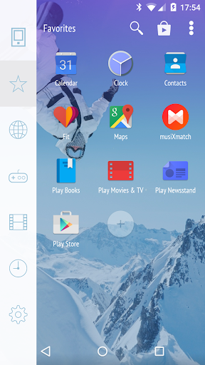 Screenshot of SLT Snow