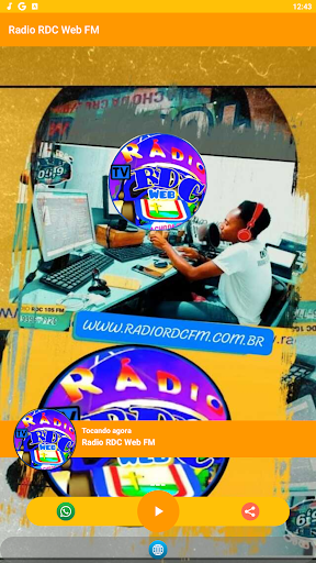Rádio RDC Web Screen 3