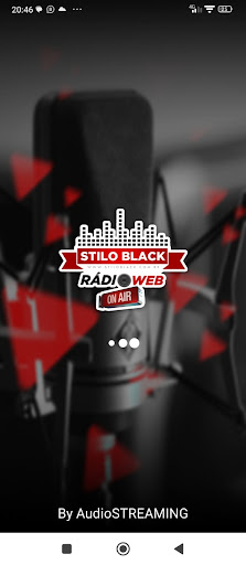 Android application Rádio Stilo Black screenshort
