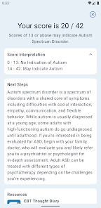 Imágen 3 Autism Test (Adult) android