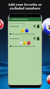 Lotto generator & statistics APK 5