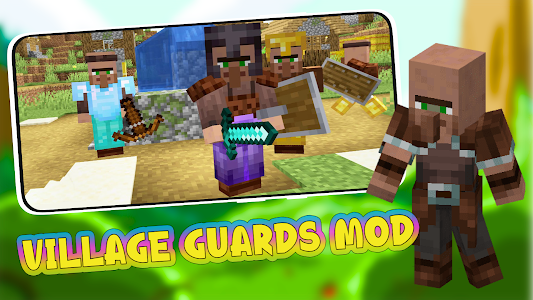 Village Guards Mod For MCPE Unknown