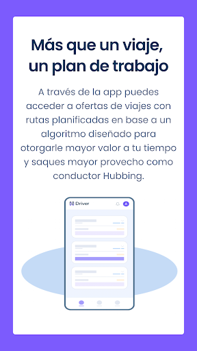 Hubbing Latam Driver Screen 2