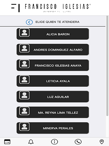 Agenda Francisco Iglesias Beauty Salon