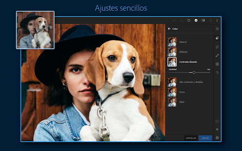 Adobe Lightroom: Editar fotos Screenshot
