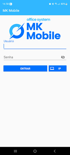 Android application MK Mobile (oficial) screenshort