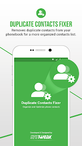 Captura de Pantalla 1 Duplicate Contacts Fixer android