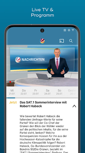SAT.1 - Live TV und Mediathek  screenshots 4
