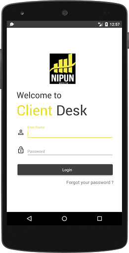 Android application The Financial Circle screenshort