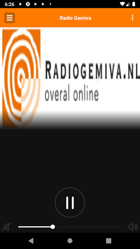 Radio Gemiva Screen 2