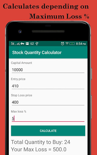 Stock Quantity Calculator