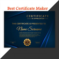 Certificate Maker - Best Certificate Design