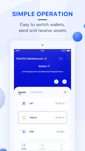 ATON-PlatON Network Wallet Screen 2