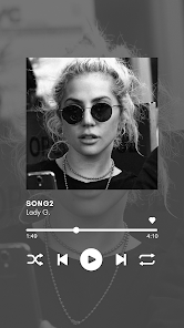 Imágen 2 Lady Gaga Music Player android