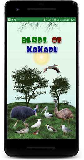 Android application Australia Birds ID Kakadu Demo screenshort