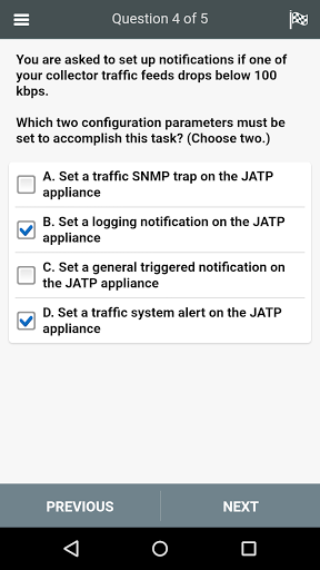 JN0-635 All-in-One Exam Screen 2