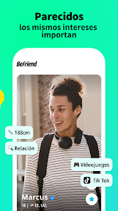 Screenshot 3 BeFriend - Hacer nuevos amigos android