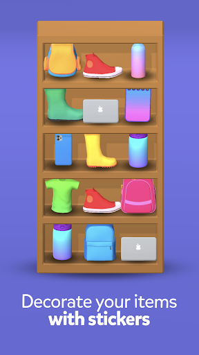 Android application Sticker Sort screenshort