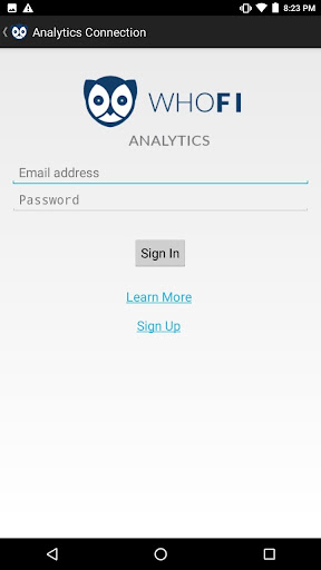 WhoFi Screen 2