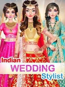 Indian Wedding Stylist – Makeup & Dress up Games Apk Mod for Android [Unlimited Coins/Gems] 9