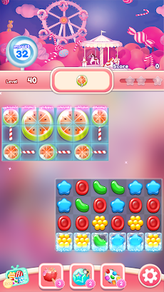 Candy Go Round:キャンディマッチ3パズルゲームのおすすめ画像3